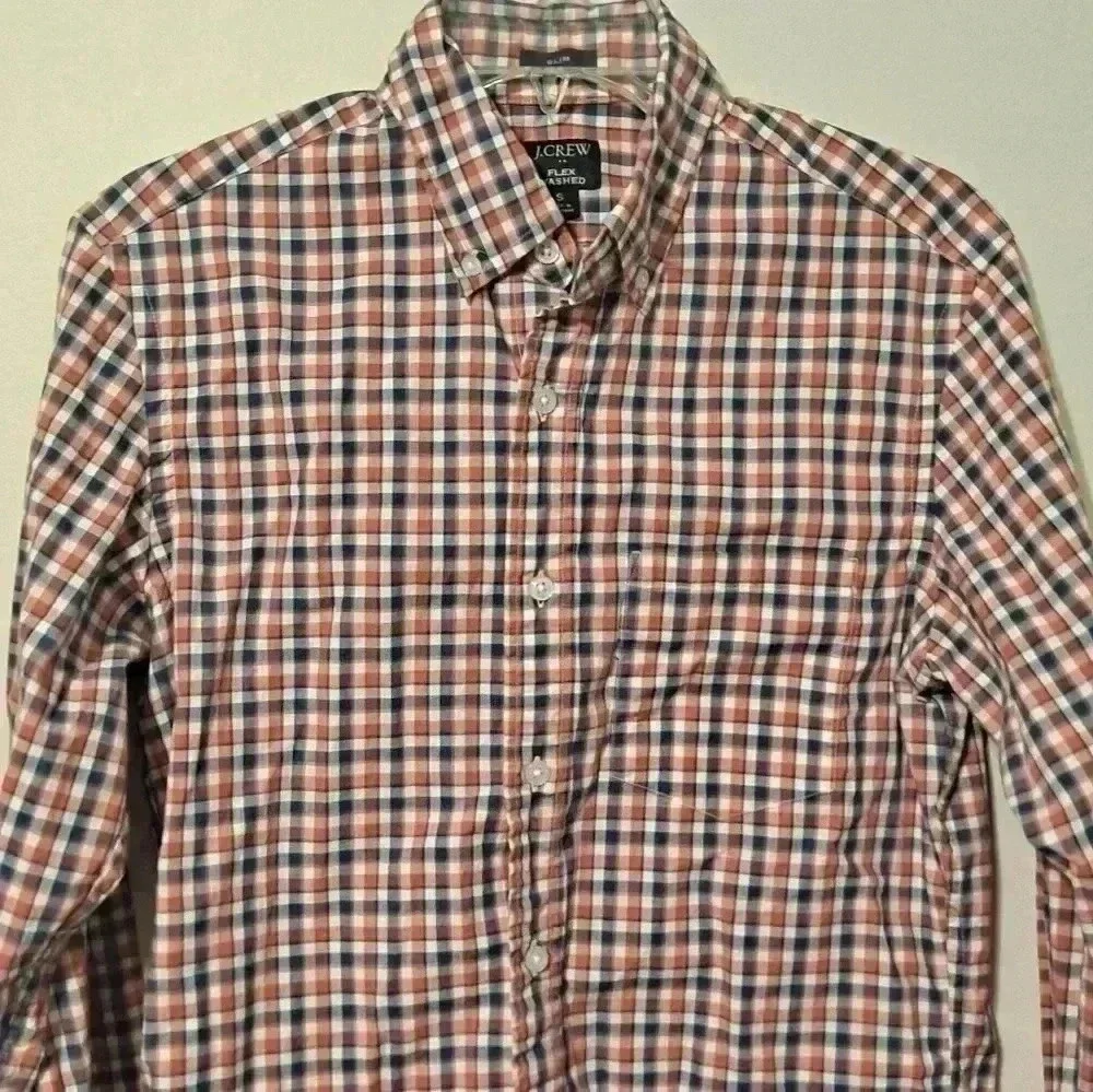 J.Crew Slim Button down Size Small Flex Washed EUC